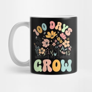 100 Days Of School Teacher 100 Days Watching My Student Grow Mug